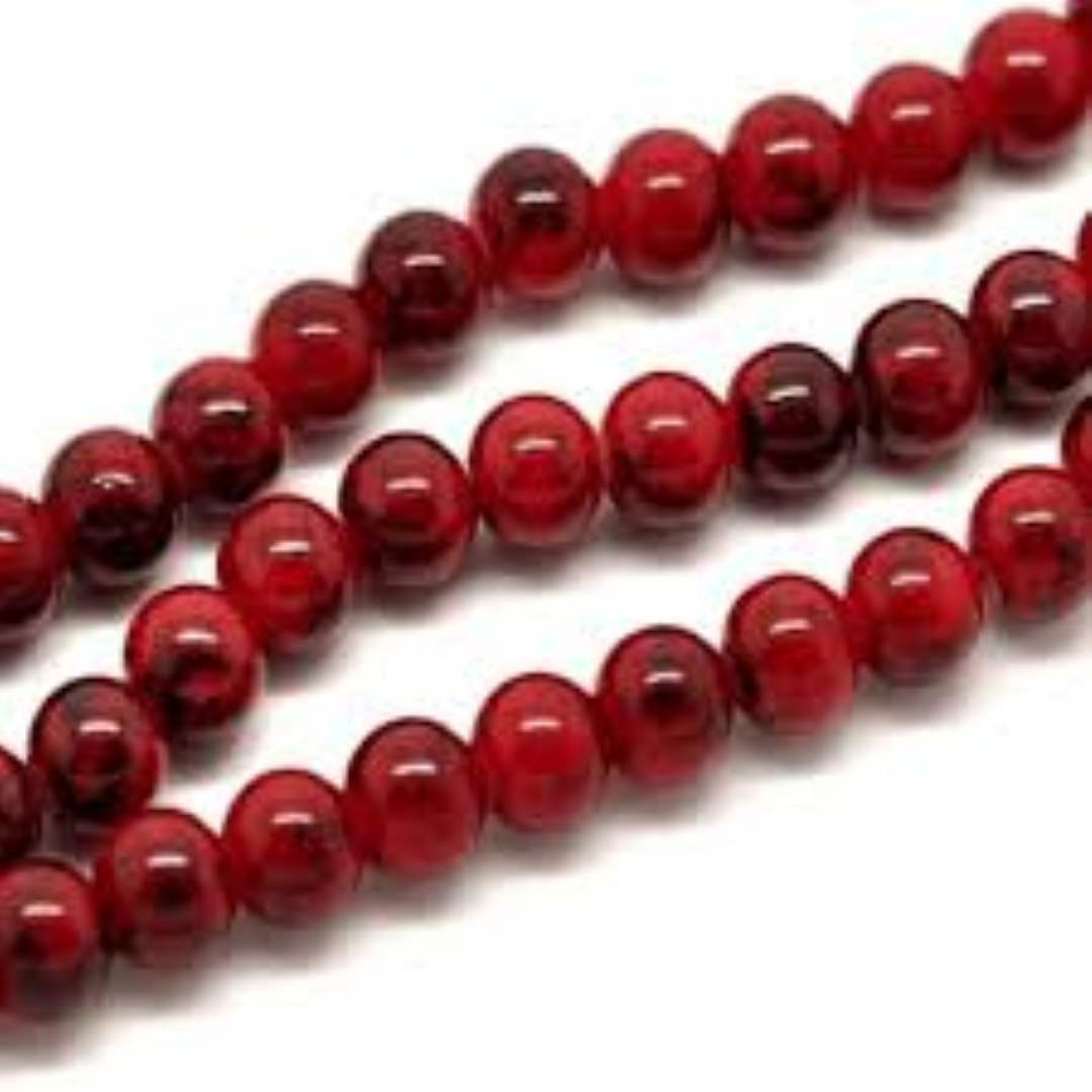 RED CHRISTMAS IRON BELL 6PCS TUBE 522052